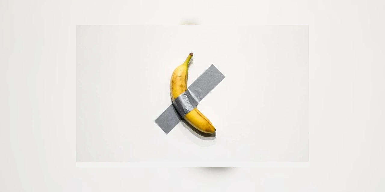 Banana é arrematada por R$ 35 milhões em leilão de arte