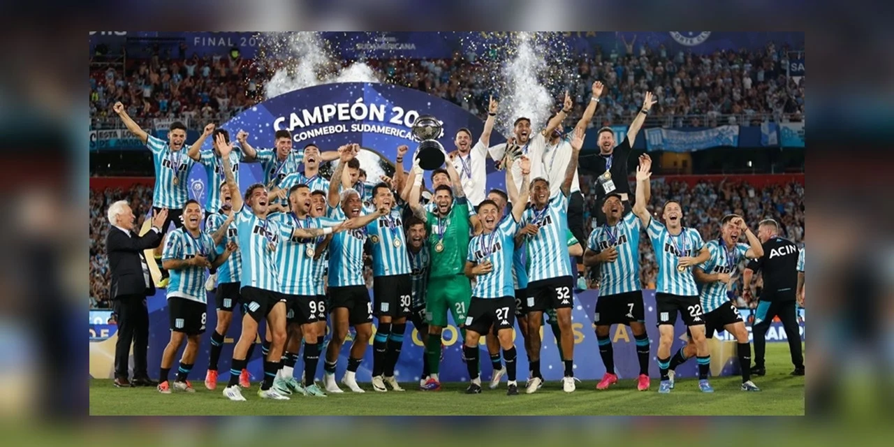 Racing vence o Cruzeiro em Assunção e conquista a Copa Sul-Americana