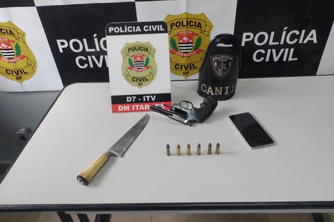 Homem é preso em Itararé/SP após manter a ex-companheira em cárcere privado em Castro