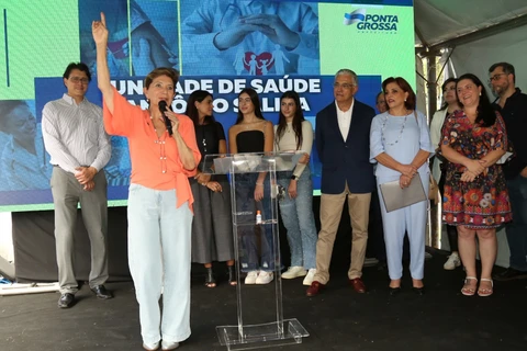 Prefeitura inaugura nova UBS Antônio Saliba no Cará-Cará