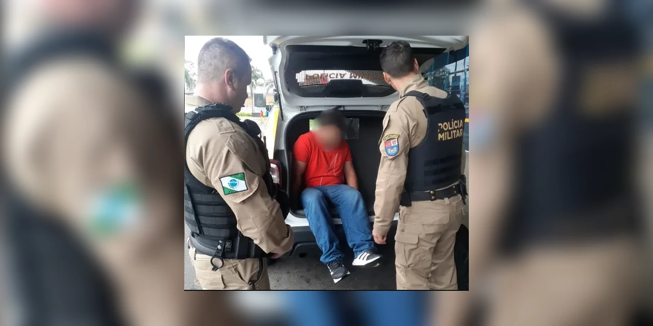 Homem é preso após passar a mão nas partes intimas de menor em PG