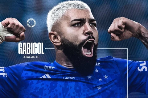 Cruzeiro anuncia a contratação do atacante Gabriel Barbosa