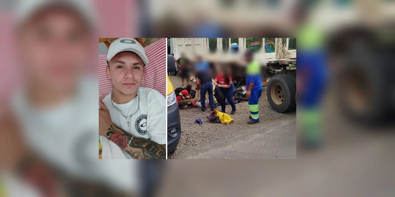 Motociclista morre em grave acidente na PR-151, em Jaguariaiva