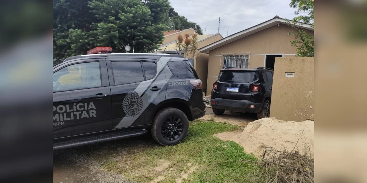 Polícia prende dois suspeitos de trafico com veículo roubado em PG
