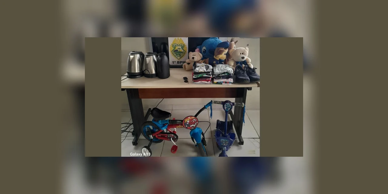 Após denuncia PM encontra objetos furtados em barraco no Boa Vista