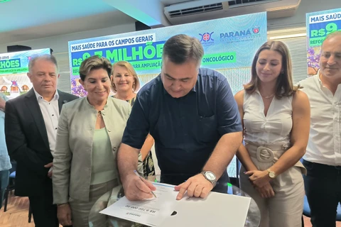 Com aporte de R$ 9 milhões do Estado, Ponta Grossa terá novo ambulatório para oncologia
