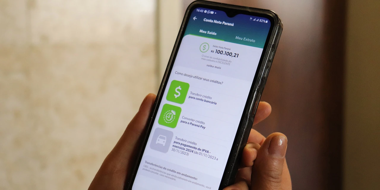 Programa Nota Paraná entrega prêmio de R$ 1.000 para consumidores de 50 cidades