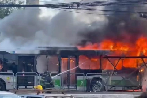 Avião cai em Avenida de São Paulo e deixa 2 mortos