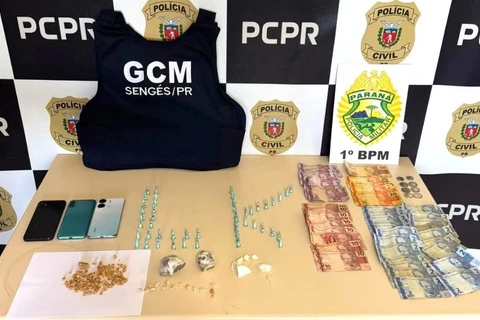 Ação conjunta da polícia mira tráfico de drogas na região