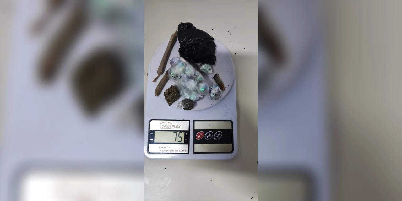 Mulher que levaria drogas no sutiã para o tio na cadeia é presa em PG