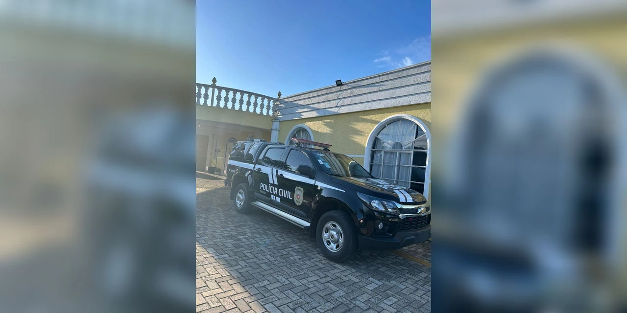 Polícia Civil de Carambeí cumpre mandado de prisão preventiva de homem investigado por lesão corporal contra a mulher