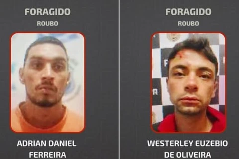 PCPR divulga imagens de suspeitos de roubo e confronto em Ponta Grossa.