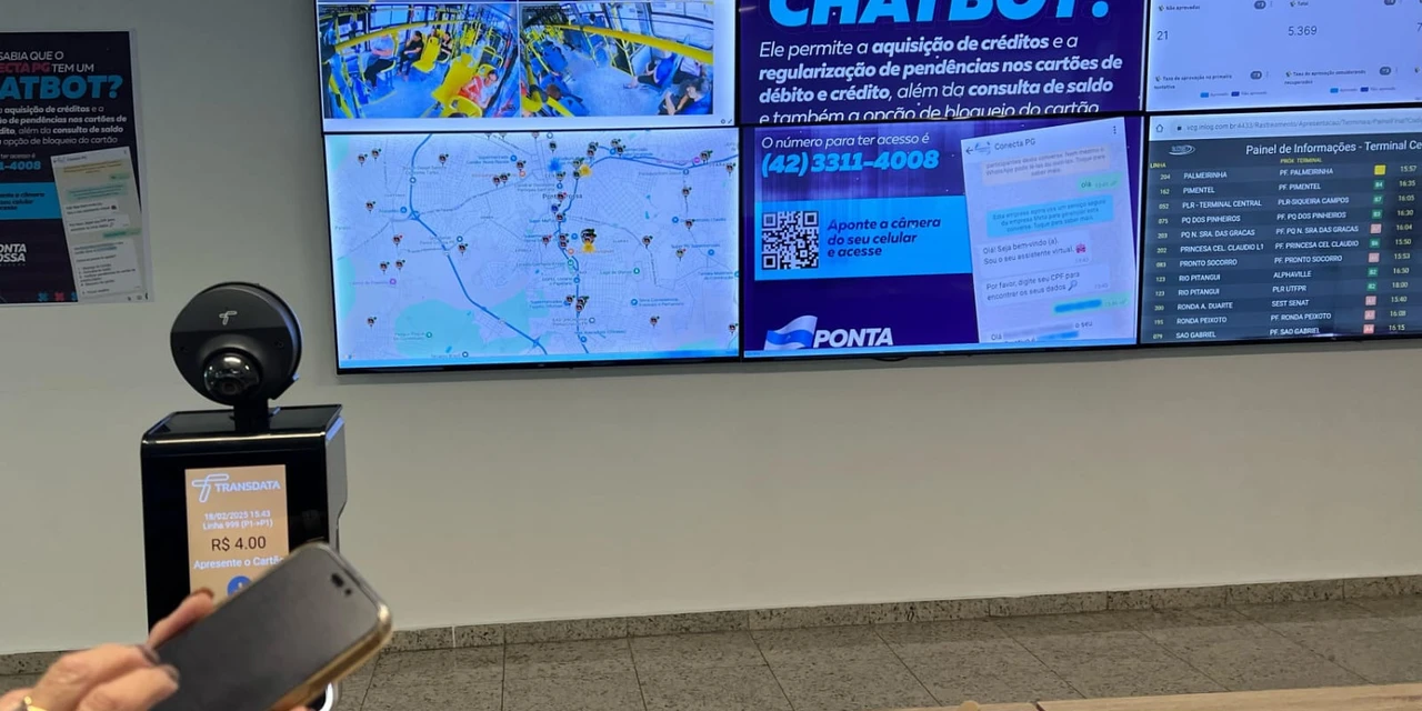 Novo serviço do transporte coletivo permite comprar créditos e regularizações pelo WhatsApp