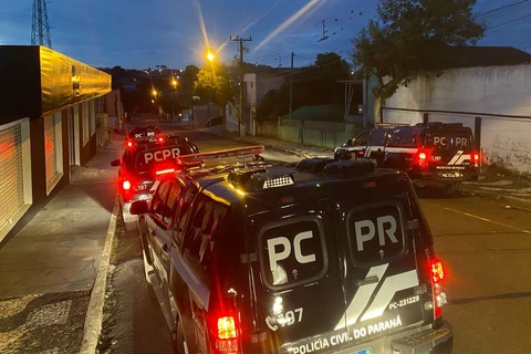 Operação policial mira homicídio e roubo na região  dos Campos Gerais