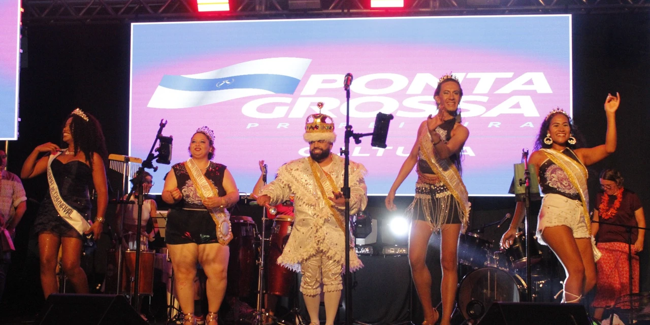 Ponta Grossa escolhe Rei Momo e Rainha do Carnaval