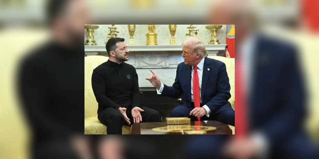 Trump repreende Zelensky: “você está sendo desrespeitoso com os EUA”