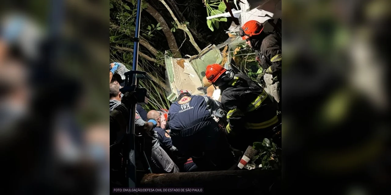 Aeronave cai em aldeia indígena de SP; uma pessoa morreu no local
