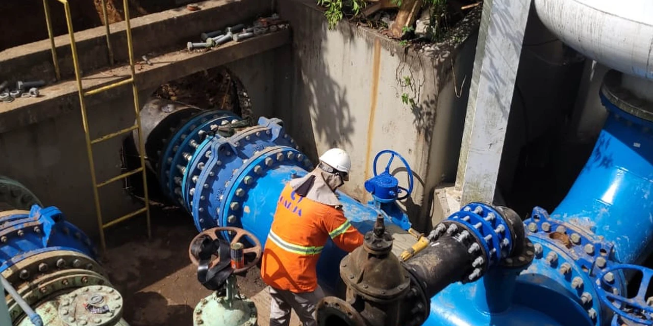 Paralisação no sistema de captação do Rio Pitangui deixa PG sem água no domingo