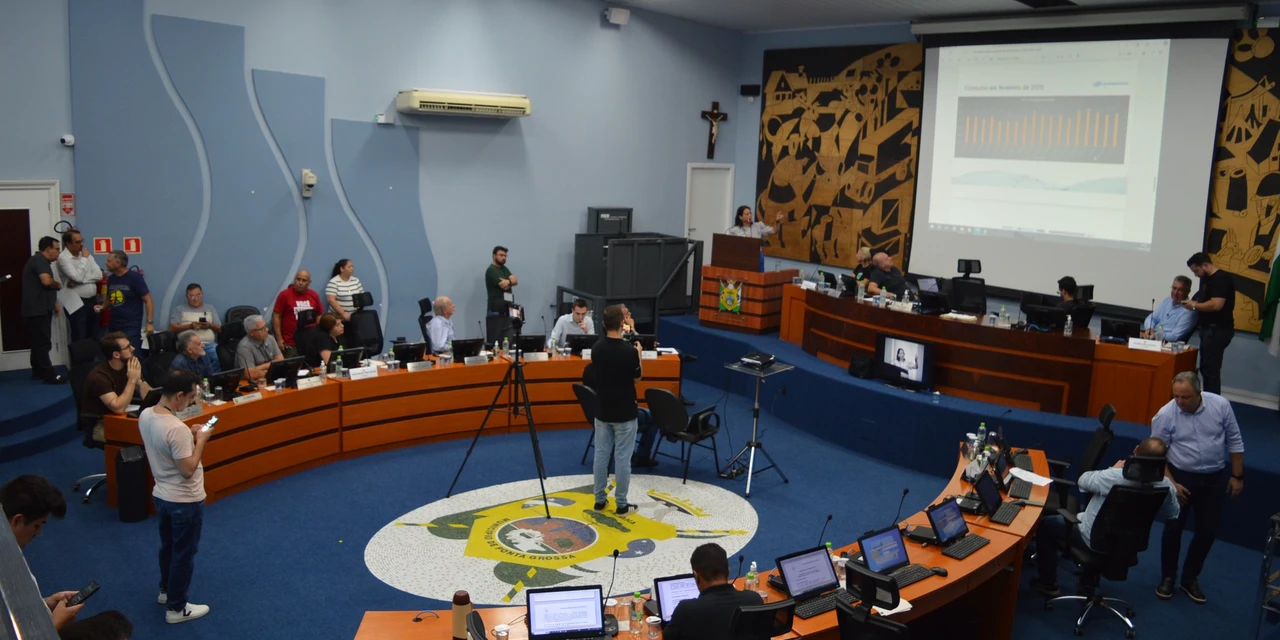 Câmara aprova desconto por falta de água em Ponta Grossa