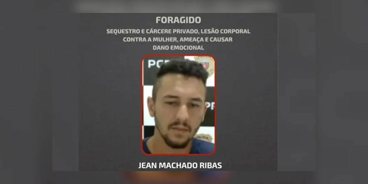 Polícia divulga foto de homem foragido suspeito de manter esposa presa em casa por cinco anos no PR