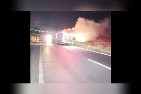 AGORA; grave acidente próximo ao viaduto Santa Terezinha, em PG