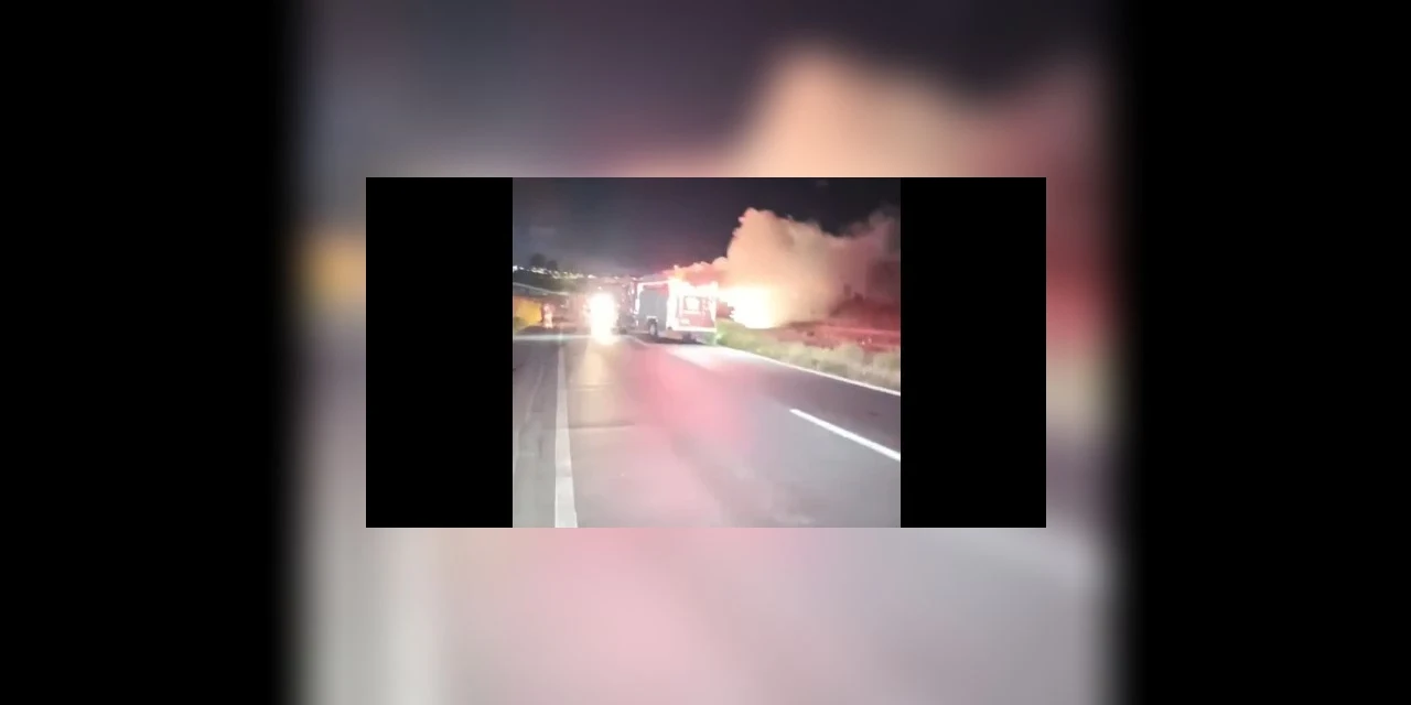 AGORA; grave acidente próximo ao viaduto Santa Terezinha, em PG