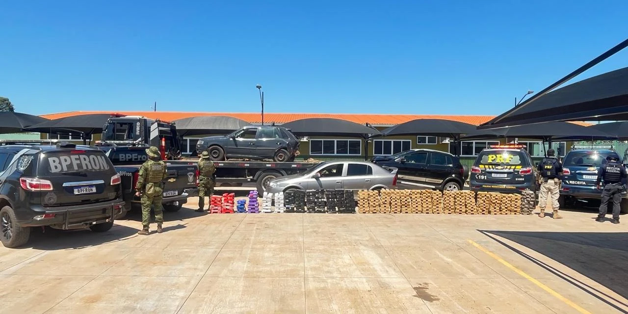 Responsável por 58% das apreensões, PRF é a polícia que mais apreende drogas no Paraná em 2025