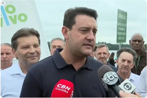 Governador pede desculpas a moradores que ficaram dias sem água em Ponta Grossa