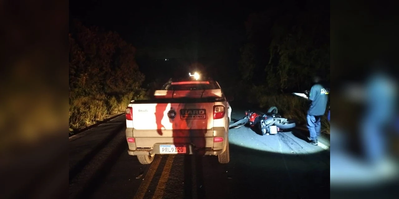 Motociclista morre após bater de frente contra automóvel na PR-151, em Palmeira 