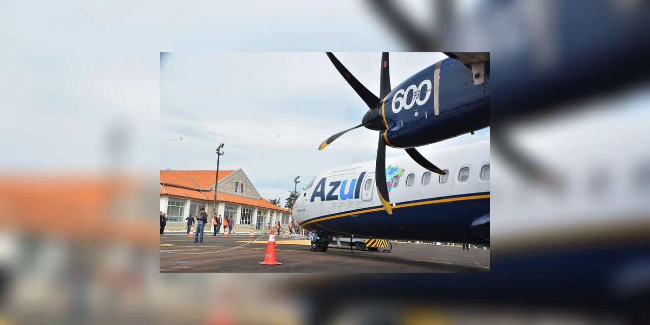 Azul suspende voos em Ponta Grossa já no sábado 