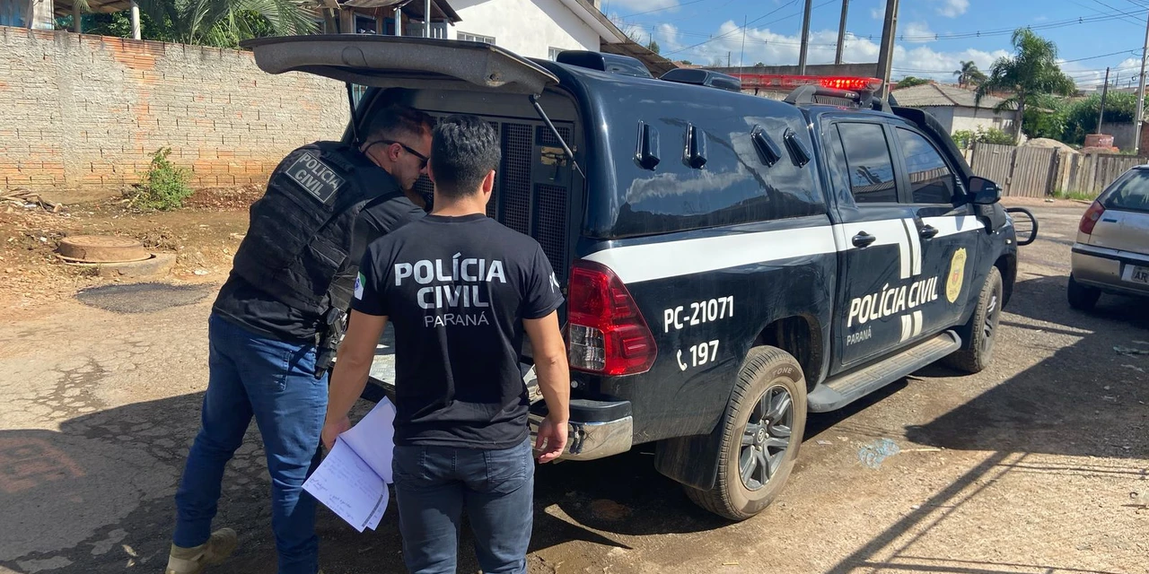 Polícia Civil prende homem por tentativa de feminicídio em Castro 