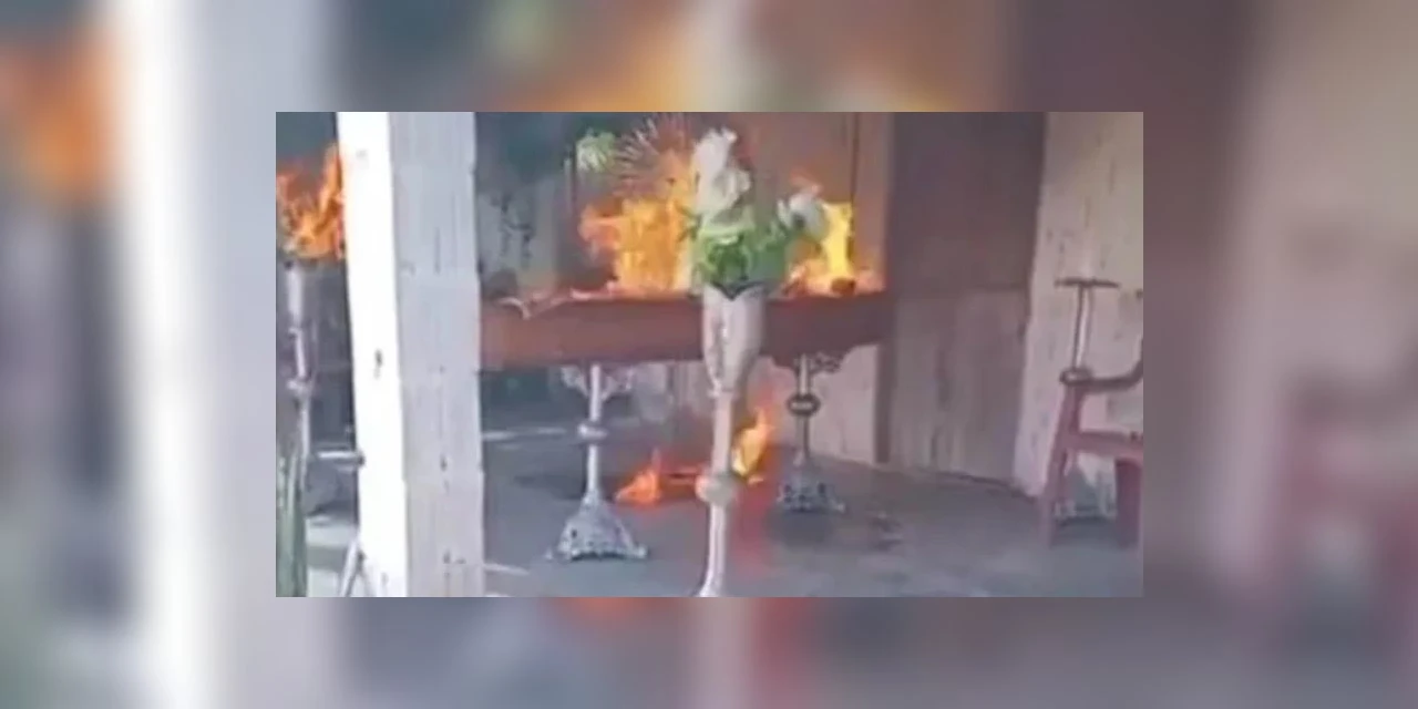 VÍDEO: facção invade velório e ateia fogo em cadáver rival no Ceará