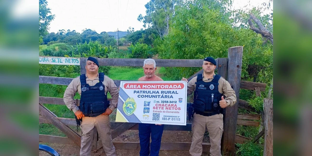 Com Patrulha Rural da PMPR, número de roubos no campo cai 34,6% em três anos no Paraná