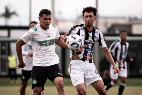 Coritiba vence o Operário de virada pela Série B do Brasileirão sub-20