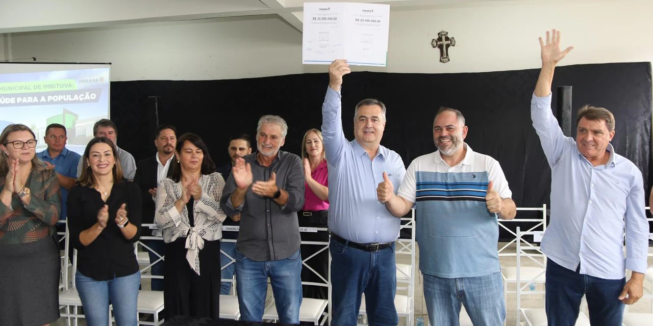 Com aporte de R$ 25 milhões do Estado, Imbituva ganhará Hospital Municipal