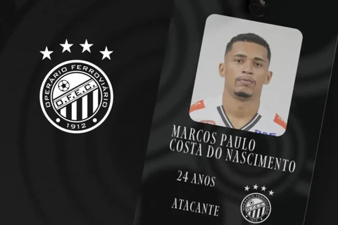 Marcos Paulo ex-São Paulo e Fluminense, é anunciado como reforço do Fantasma