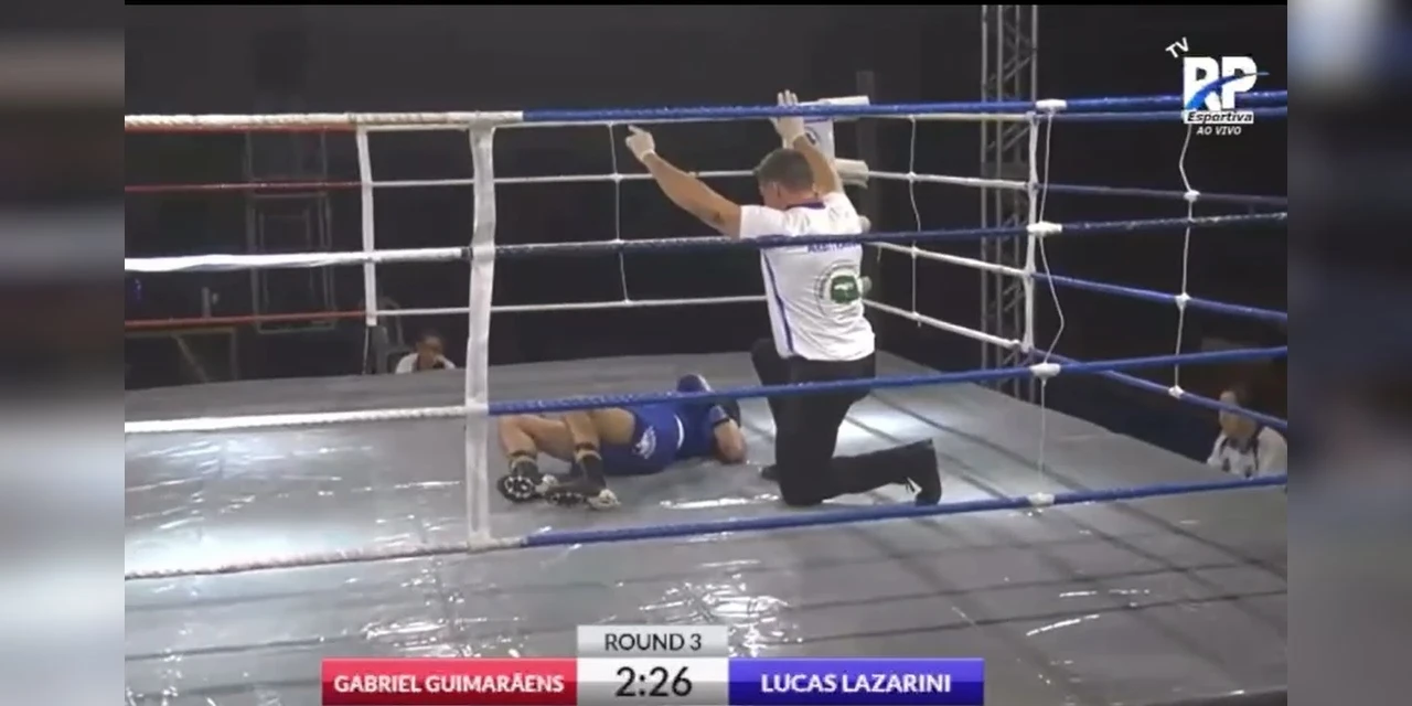 Lutador de boxe ponta-grossense é internado em estado grave após nocaute 