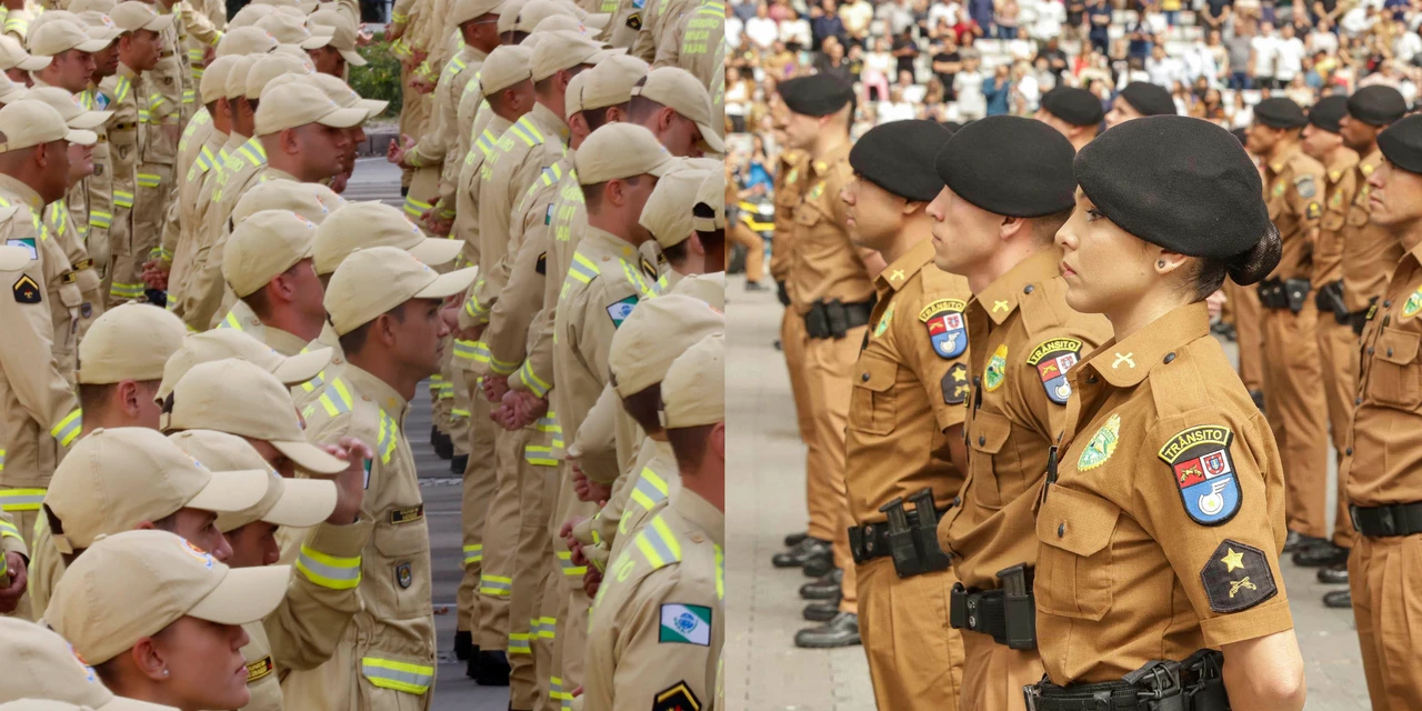 Inscrições para concursos da PM e Corpo de Bombeiros do Paraná estão abertas