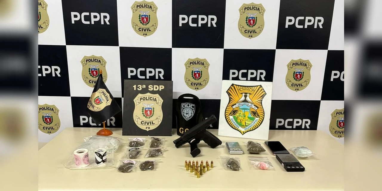 Ação policial contra o tráfico de drogas termina com a prisão de quatro suspeitos e apreensão de drogas em PG 