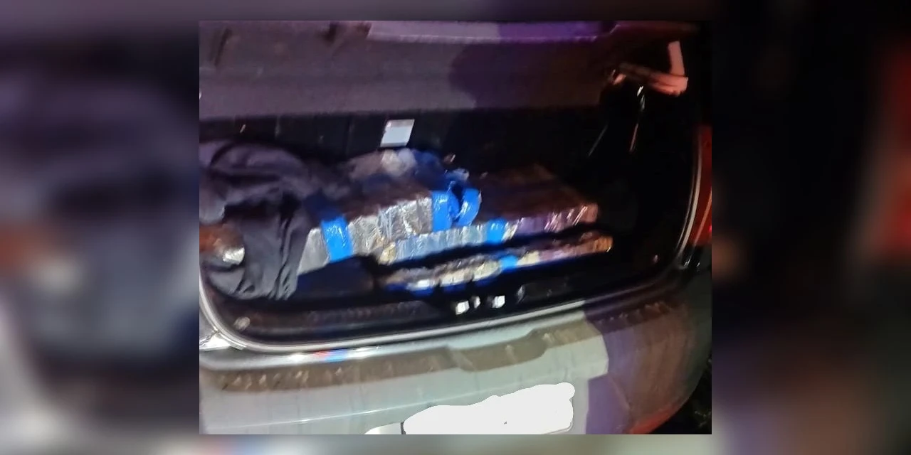 Mulher é detida transportando quase 100 kg de maconha, em PG 