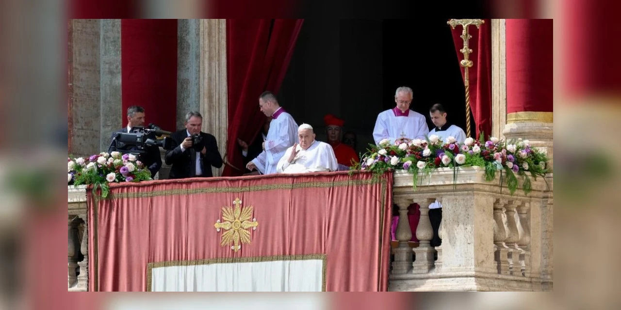 "Queridos irmãos e irmãs, boa Páscoa"; última mensagem do Papa 