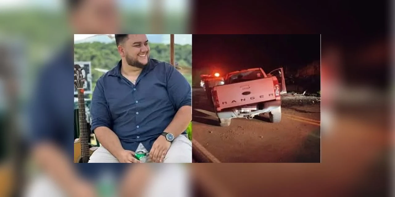 Cantor sertanejo de 23 anos morre após grave acidente em SC