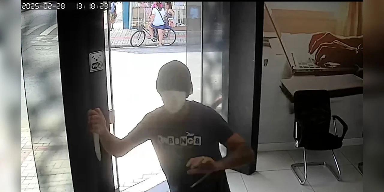 Polícia prende suspeito de tentativa de roubo na região; video!