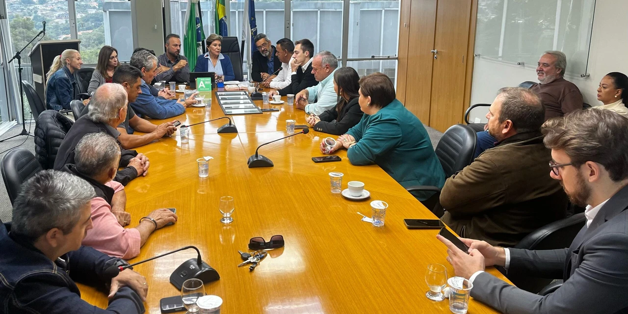 Prefeita Elizabeth se reúne com vereadores para discutir o Plano Diretor