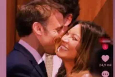 Post inventa encontro noturno entre Janja e Macron em Roma