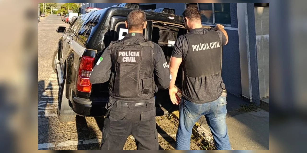 Polícia Civil de Jaguariaíva prende homem condenado a 28 anos por estupro de vulnerável 