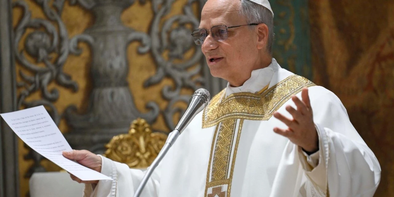 União entre homem e mulher é base da família, diz papa Leão XIV