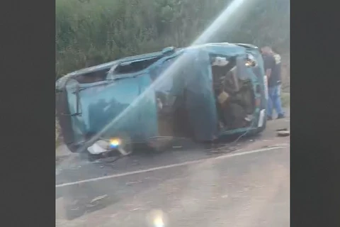 Jovem, de 24 anos perde a vida em grave acidente na BR-376, em Tibagi  