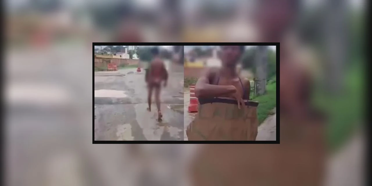 Ladrão é obrigado a vestir calcinha após ser flagrado roubando