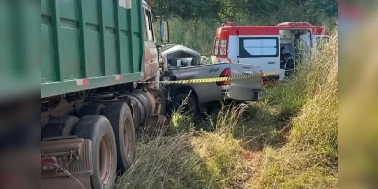 Sogros do deputado Requião Filho morrem em acidente com caminhão na BR-153